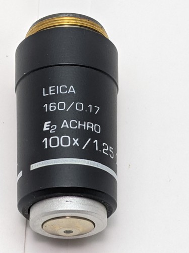 Leica achro 100x - 100x/1.25, oil