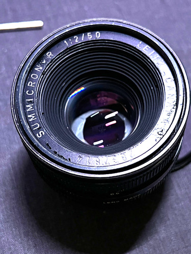 Leica leitz summicron 50mm - leica, summicron-r